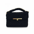 Black Macrame Purse